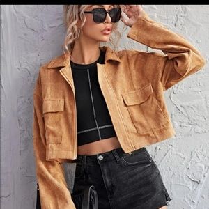 Corduroy Crop Jacket